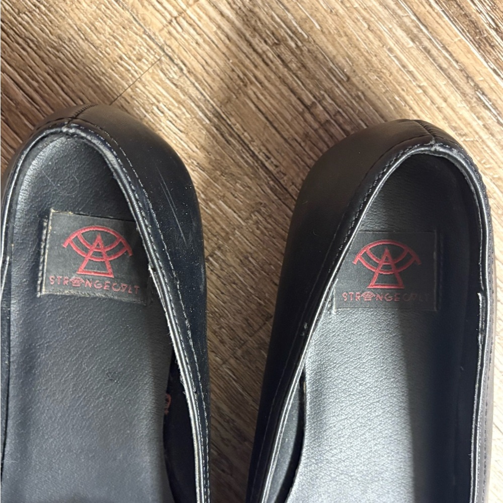 Black Bat Embellished Flats - Picture 5 of 6